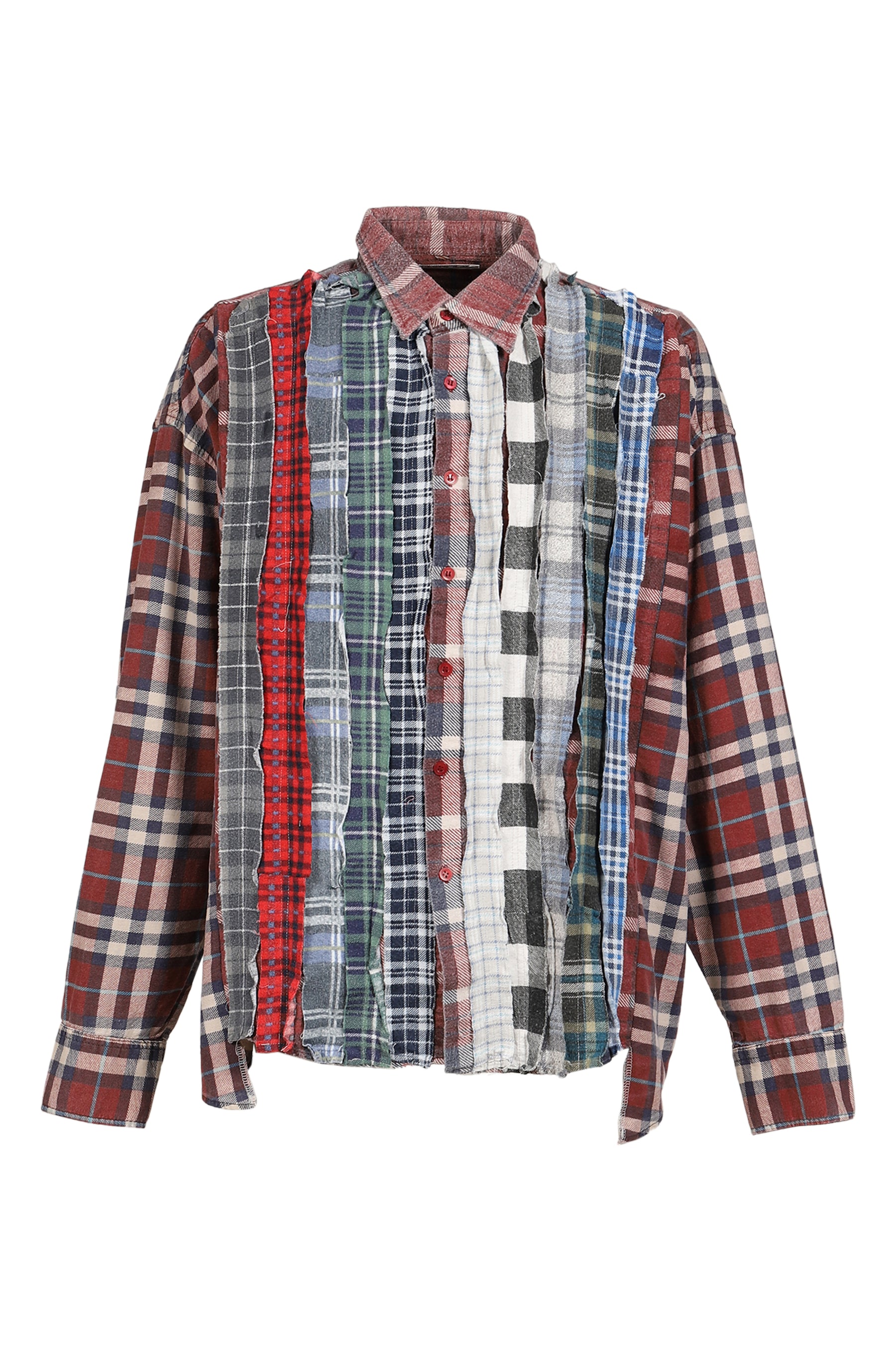 Needles ニードルズ SS26 FLANNEL SHIRT -> RIBBON WIDE SHIRT