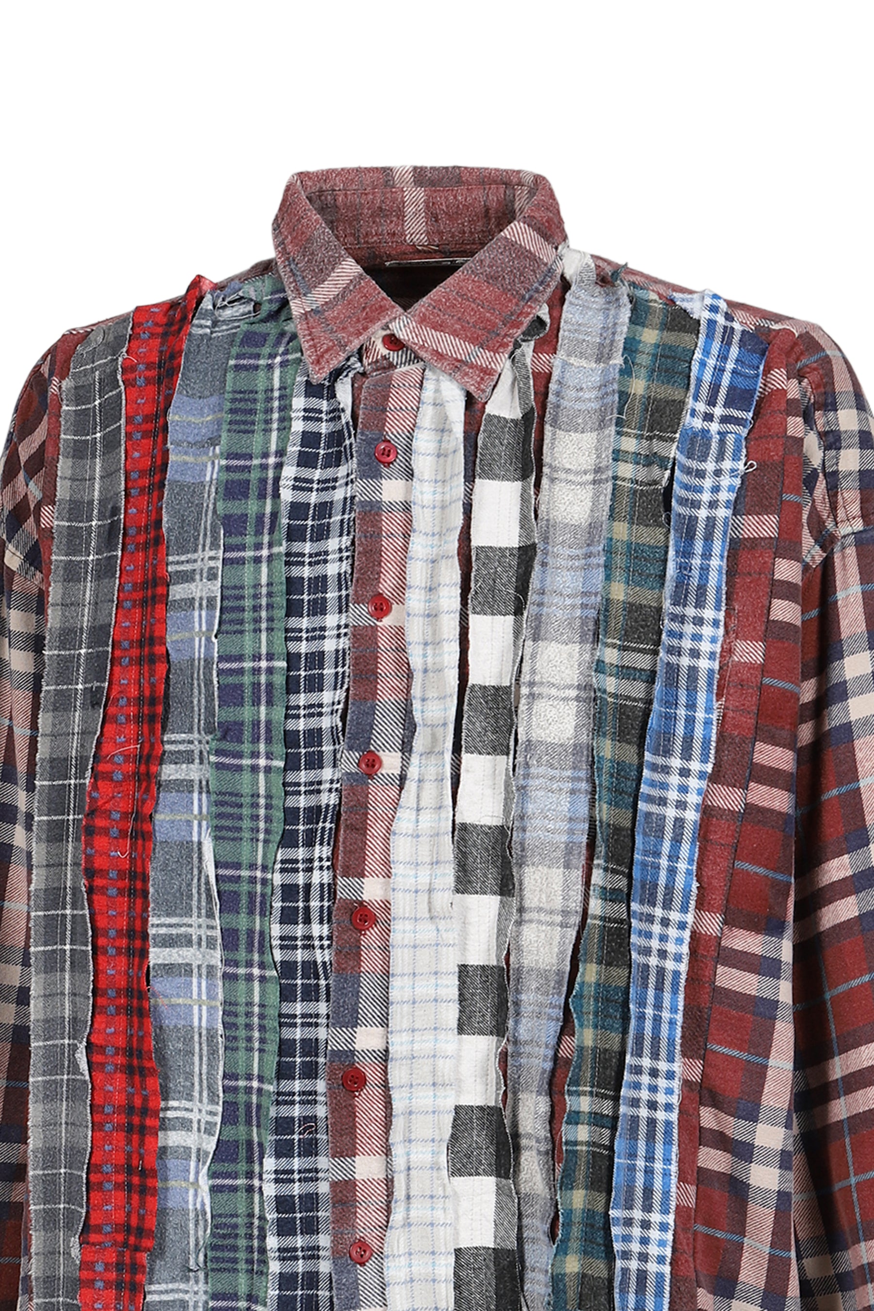 FLANNEL SHIRT -> RIBBON WIDE SHIRT / ASSORTED