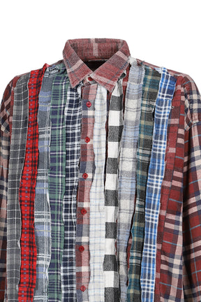 FLANNEL SHIRT -> RIBBON WIDE SHIRT / ASSORTED