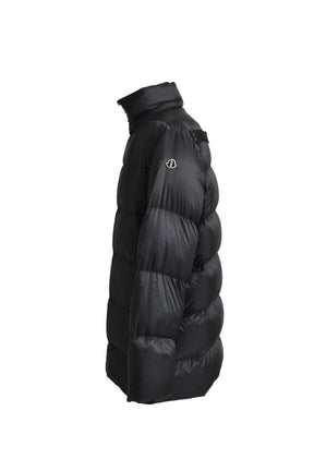 HOODED CYCLOPIC COAT / BLK