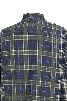 FLANNEL SHIRT -> RIBBON WIDE SHIRT / ASSORTED