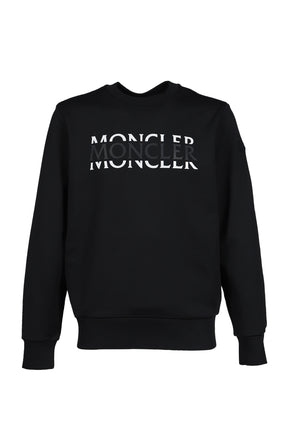 FRONT LOGO CREWNECK / 999 BLK