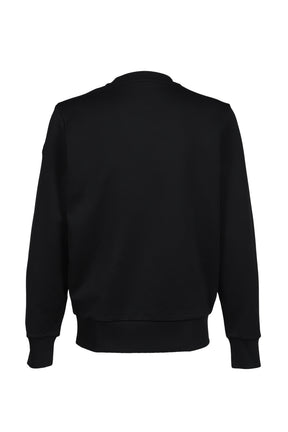 FRONT LOGO CREWNECK / 999 BLK