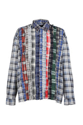 FLANNEL SHIRT -> RIBBON WIDE SHIRT / ASSORTED