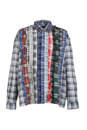 FLANNEL SHIRT -> RIBBON WIDE SHIRT / ASSORTED
