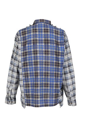 FLANNEL SHIRT -> RIBBON WIDE SHIRT / ASSORTED