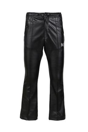 PIPING COWBOY PANT - SYNTHETIC LEATHER (EXCLUSIVE) / BLK