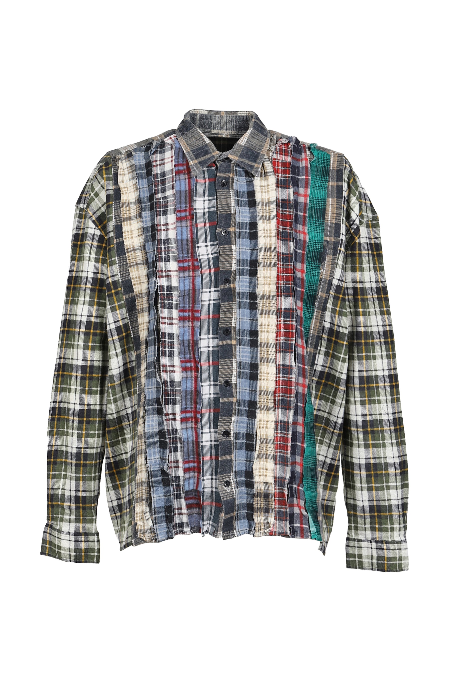 FLANNEL SHIRT -> RIBBON WIDE SHIRT / ASSORTED