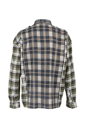 FLANNEL SHIRT -> RIBBON WIDE SHIRT / ASSORTED
