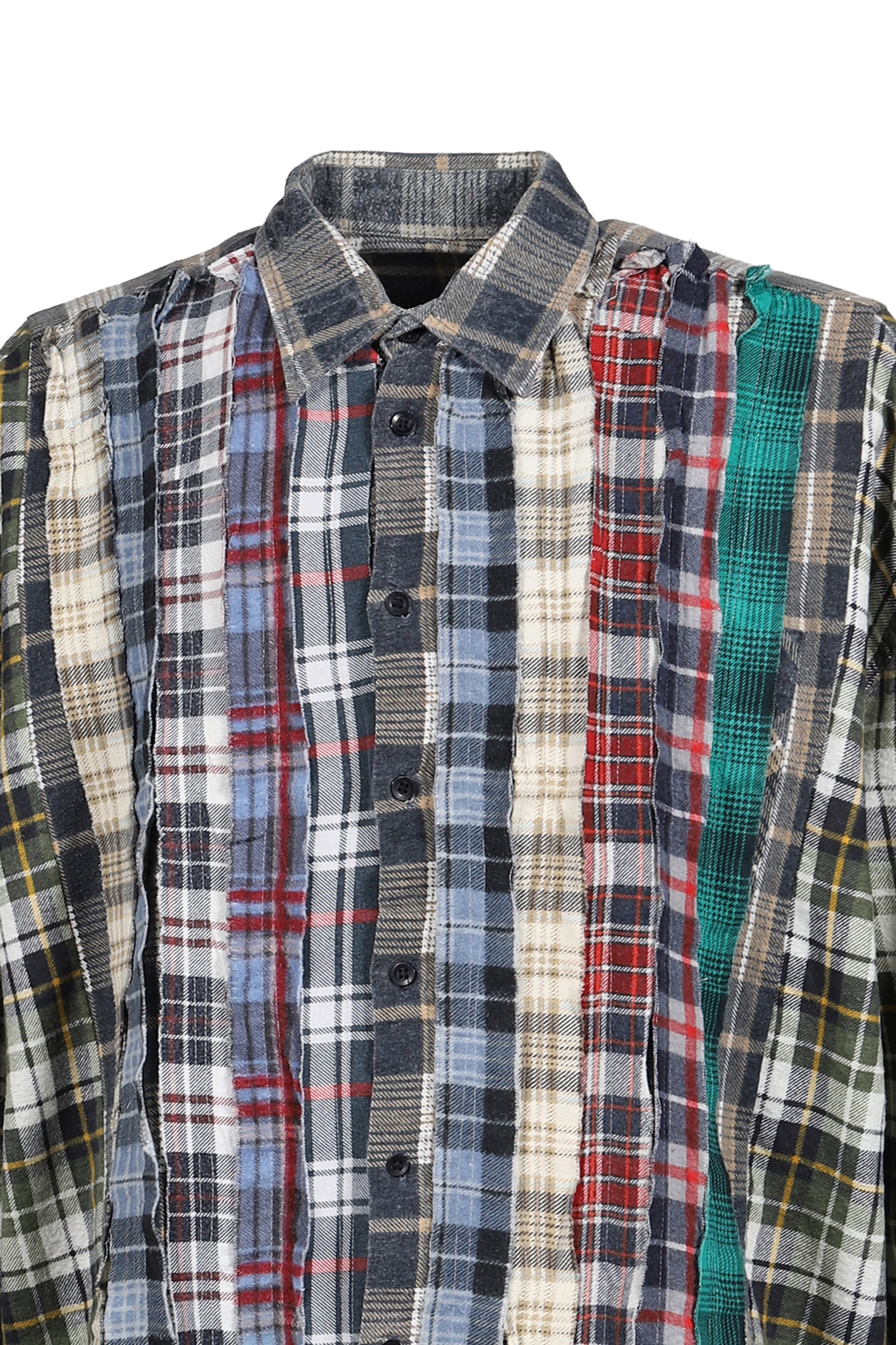 FLANNEL SHIRT -> RIBBON WIDE SHIRT / ASSORTED