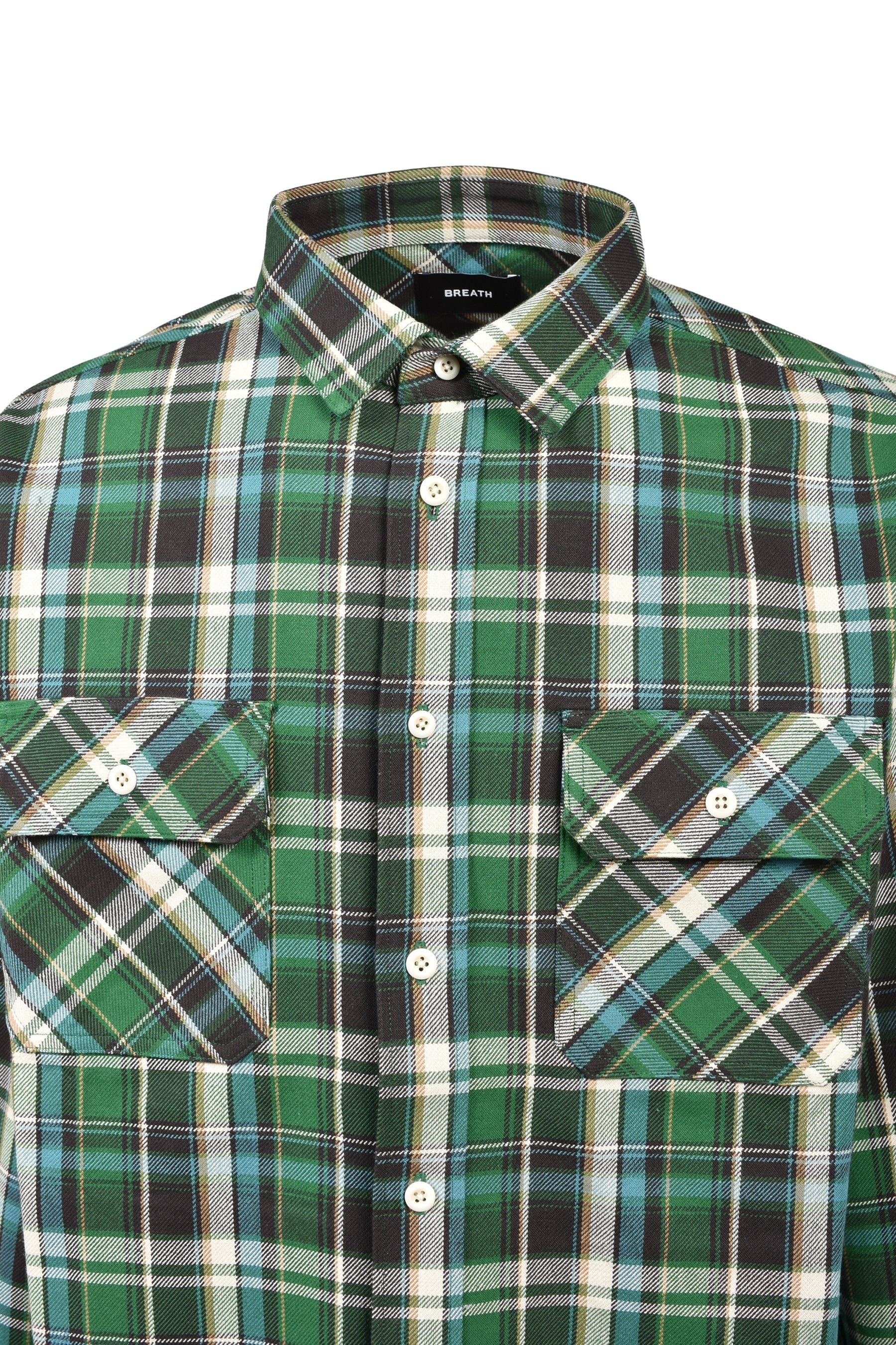 SOUTHSIDE CROSS CHECK SHIRT / GRN