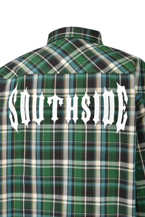 SOUTHSIDE CROSS CHECK SHIRT / GRN