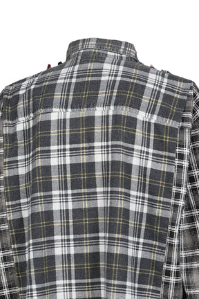 FLANNEL SHIRT -> RIBBON WIDE SHIRT / ASSORTED