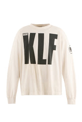 SAINT Mxxxxxx x The KLF FW25 KLF_LS TEE/KLF / WHT - NUBIAN