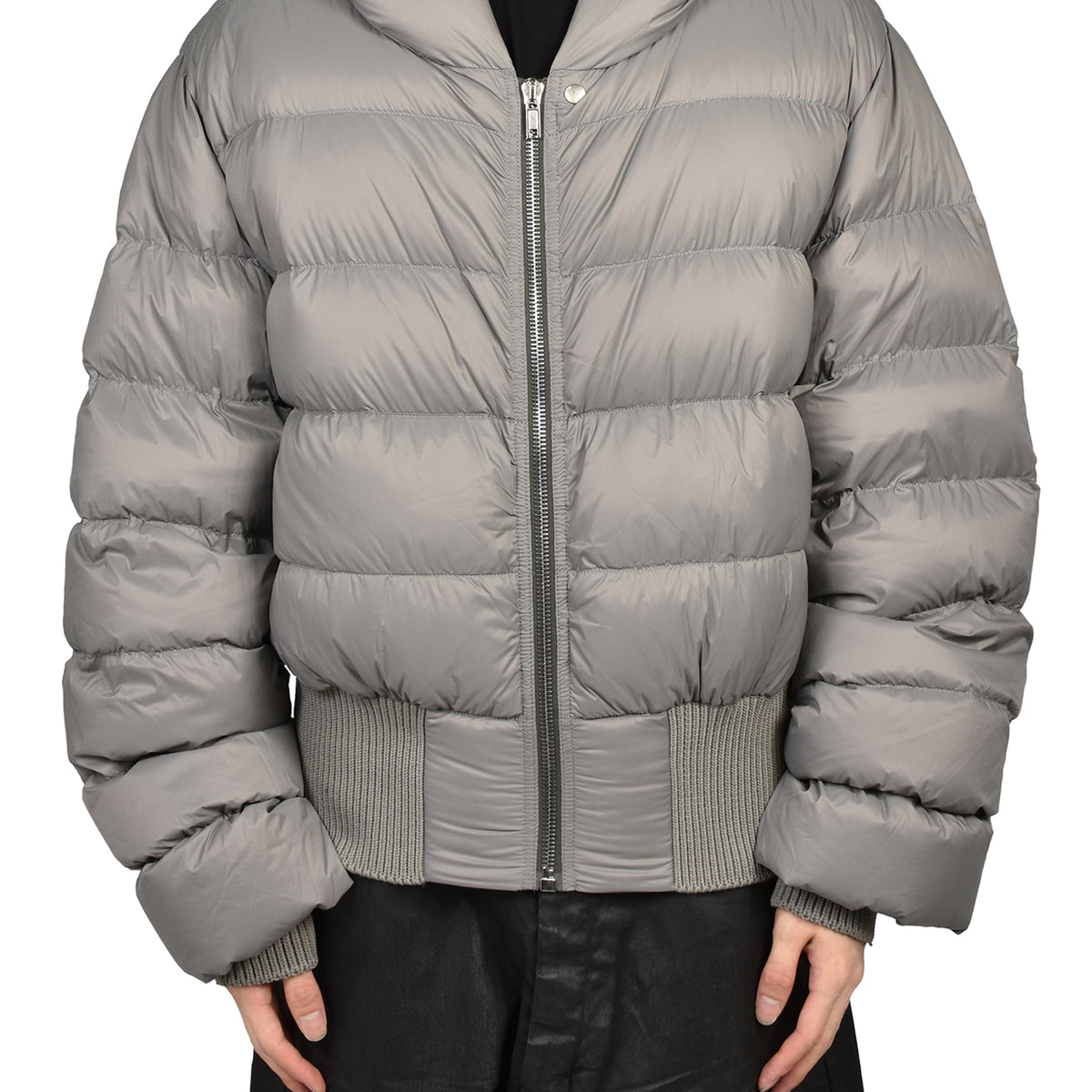 Rick Owens リックオウエンス FW26 HOODED JKT / STEEL - NUBIAN ヌビアン