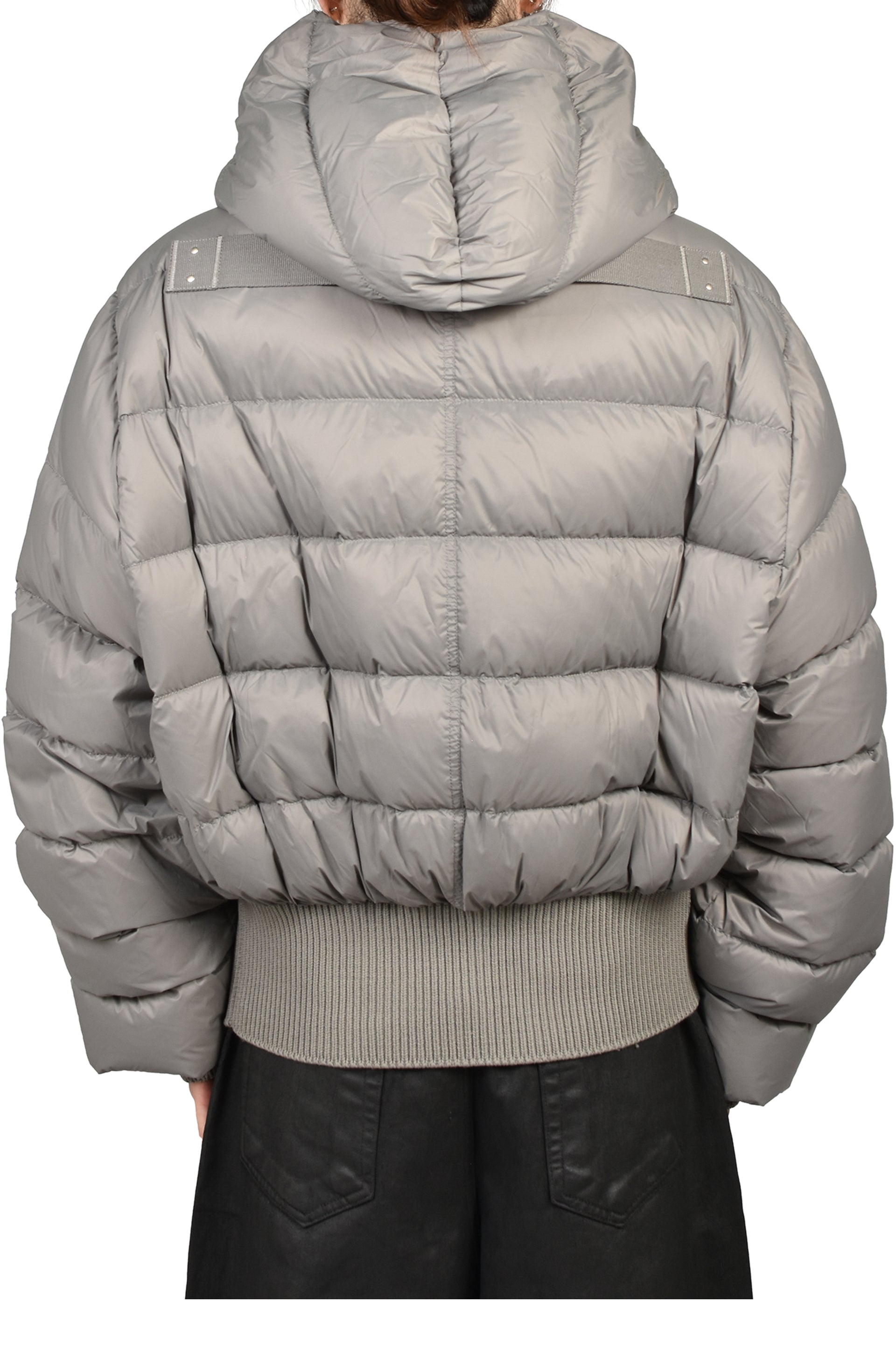 HOODED JKT / STEEL