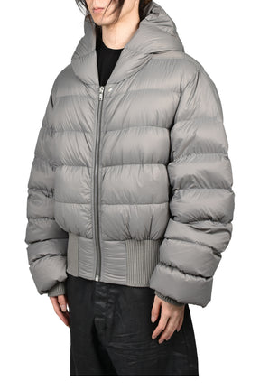 HOODED JKT / STEEL
