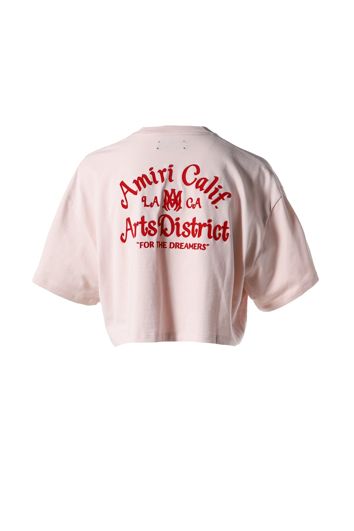 ARTS DISTRICT CROPPED TEE / PALE PEACH