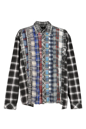 FLANNEL SHIRT -> RIBBON WIDE SHIRT / ASSORTED