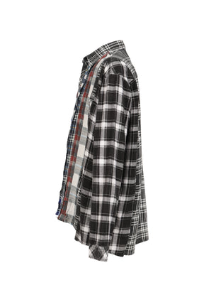 FLANNEL SHIRT -> RIBBON WIDE SHIRT / ASSORTED