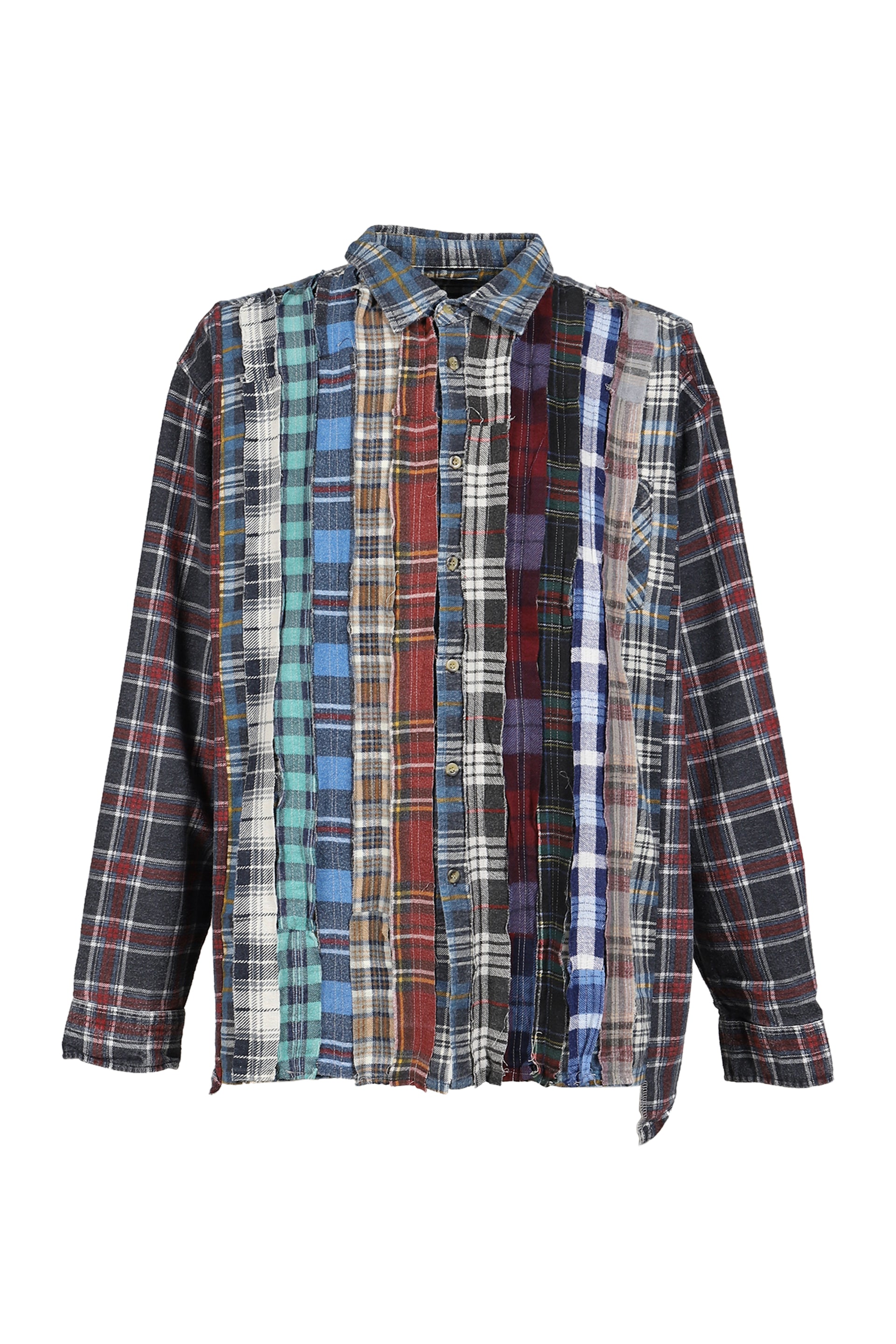 FLANNEL SHIRT -> RIBBON WIDE SHIRT / ASSORTED