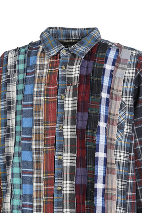 FLANNEL SHIRT -> RIBBON WIDE SHIRT / ASSORTED