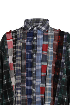 FLANNEL SHIRT -> RIBBON WIDE SHIRT / ASSORT