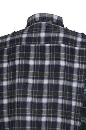 FLANNEL SHIRT -> RIBBON WIDE SHIRT / ASSORT