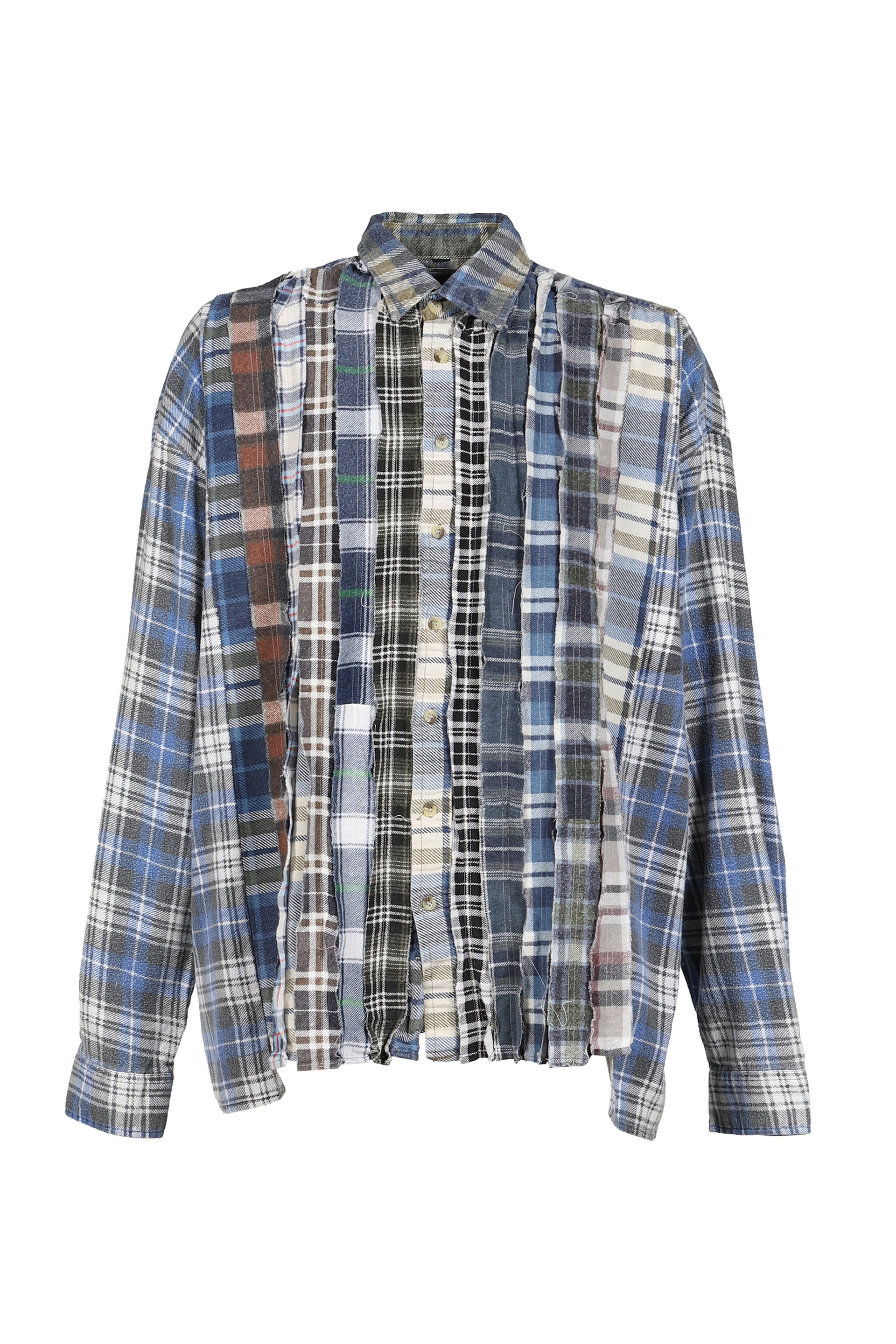 FLANNEL SHIRT -> RIBBON WIDE SHIRT / ASSORTED