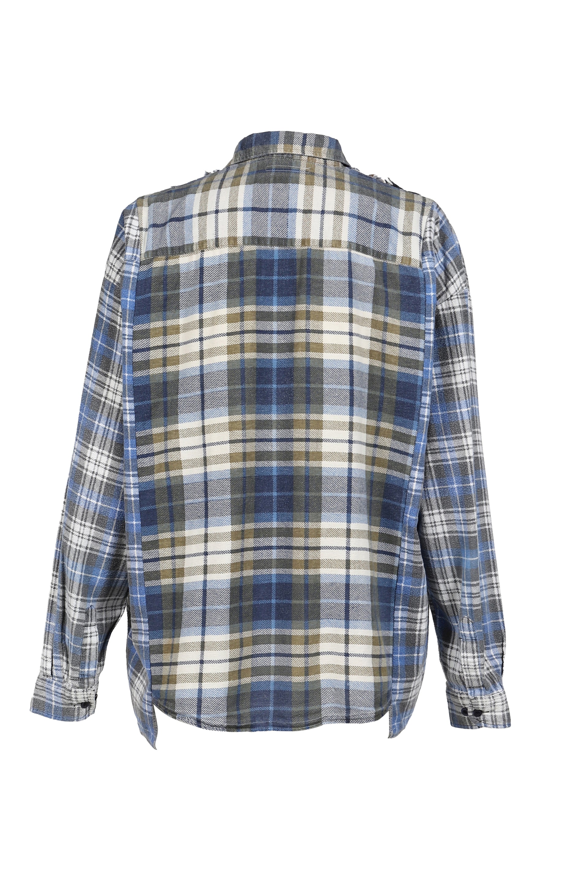 FLANNEL SHIRT -> RIBBON WIDE SHIRT / ASSORTED