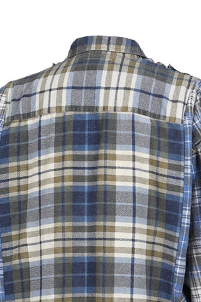 FLANNEL SHIRT -> RIBBON WIDE SHIRT / ASSORTED