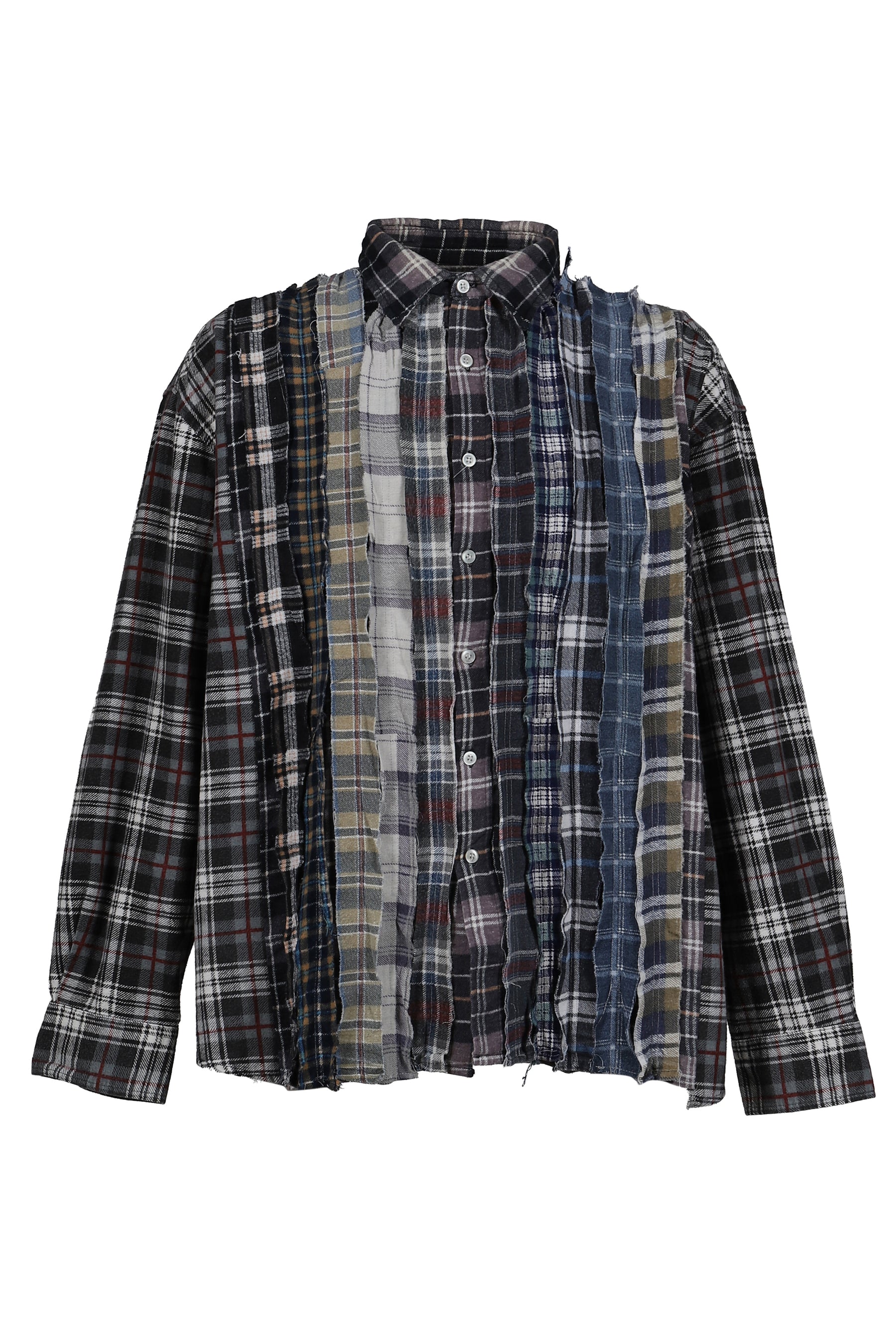 FLANNEL SHIRT -> RIBBON WIDE SHIRT / ASSORT