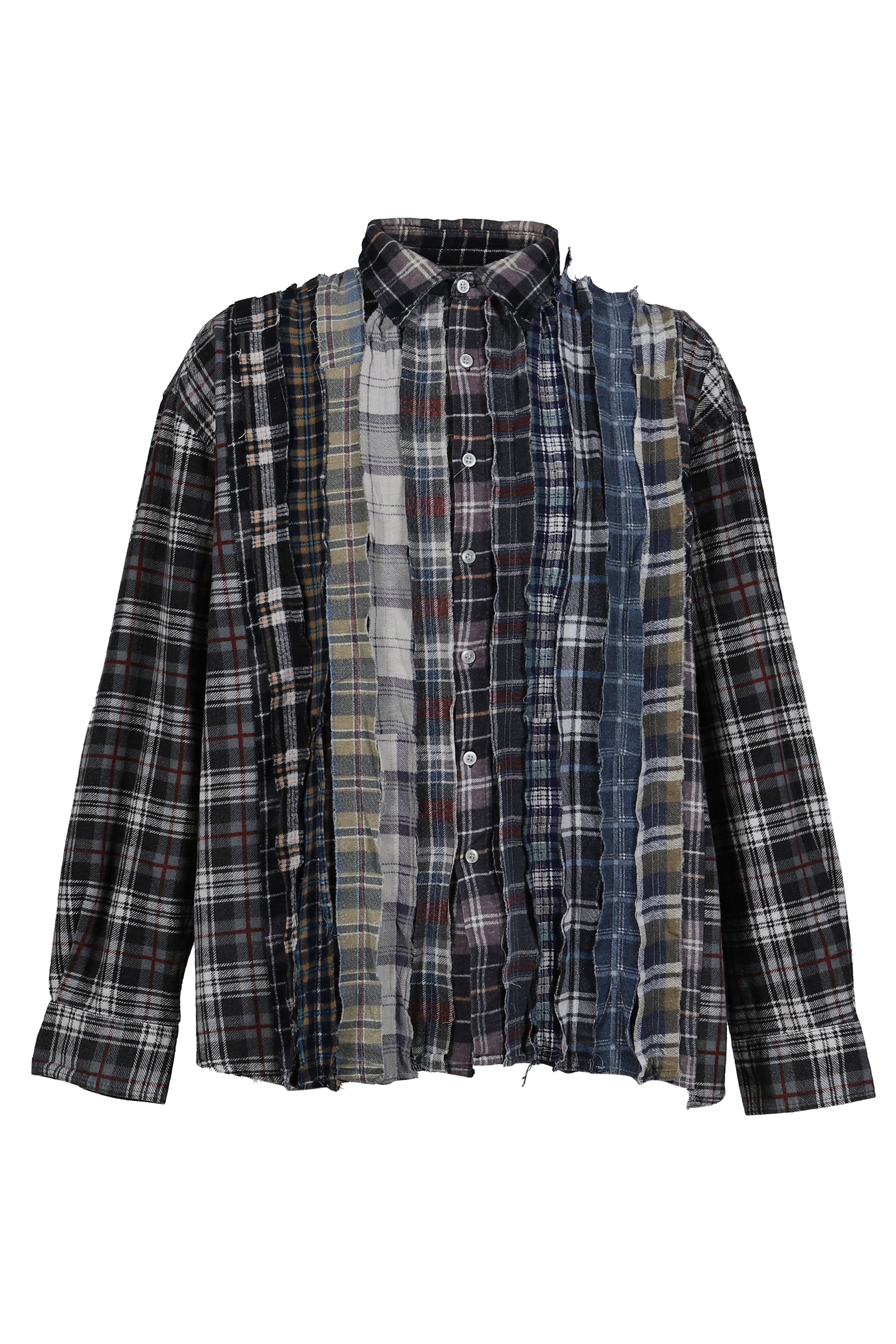 FLANNEL SHIRT -> RIBBON WIDE SHIRT / ASSORT