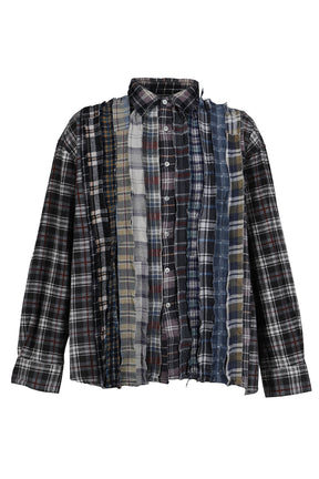 FLANNEL SHIRT -> RIBBON WIDE SHIRT / ASSORT