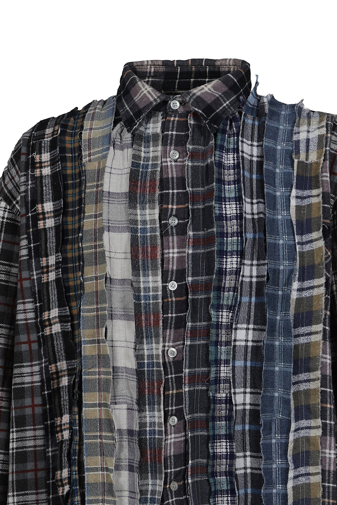 FLANNEL SHIRT -> RIBBON WIDE SHIRT / ASSORT