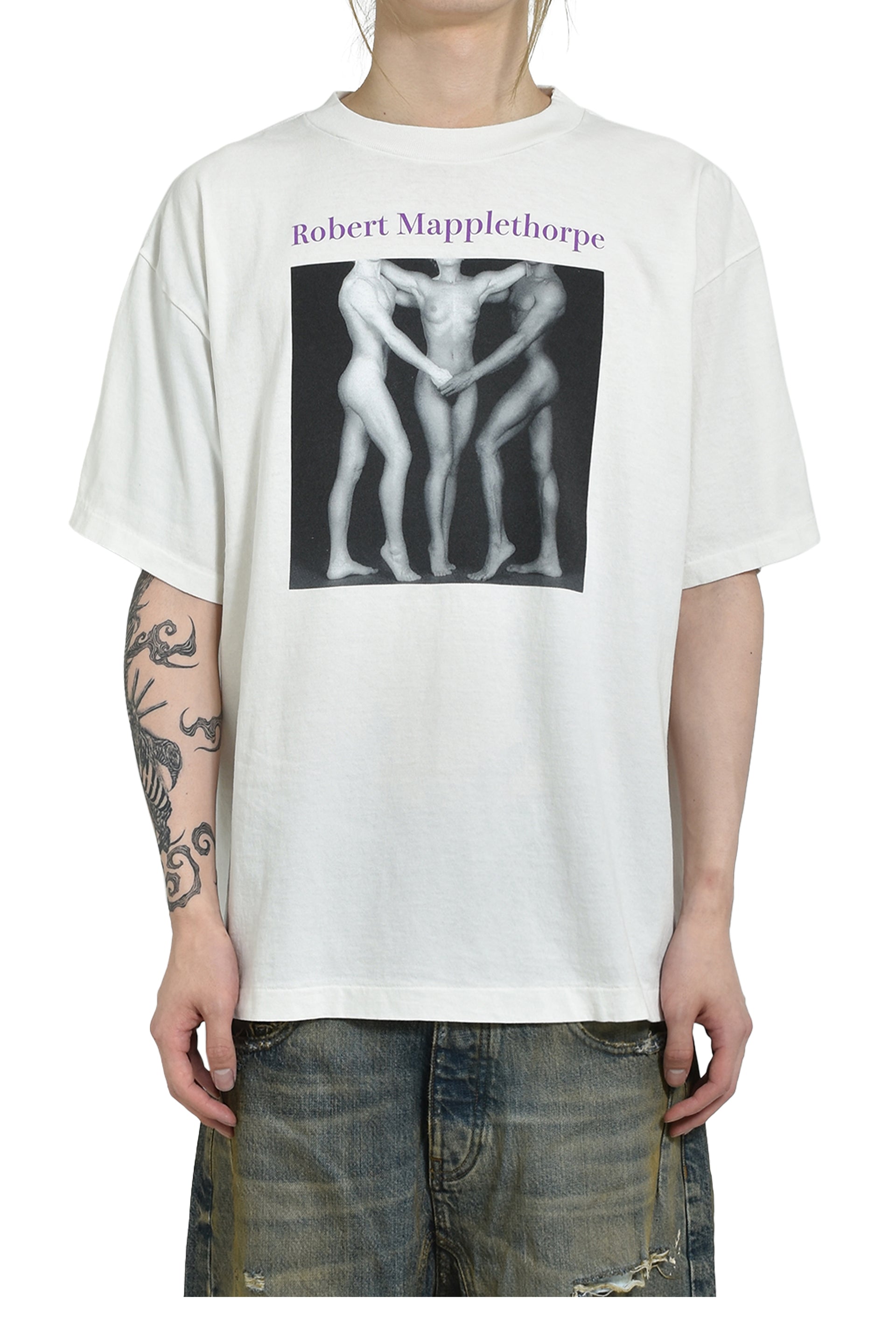 MT_SS TEE/KEN&LYDIA&TYLER / WHT