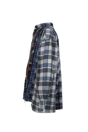 FLANNEL SHIRT -> RIBBON WIDE SHIRT / ASSORT