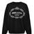 ROYAL EMBLEM CREW KNIT / BLK