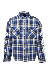 SOUTHSIDE CROSS CHECK SHIRT / BLU