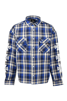 BREATH ブレス SS26 SOUTHSIDE CROSS CHECK SHIRT / BLU - NUBIAN ヌビアン