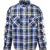 SOUTHSIDE CROSS CHECK SHIRT / BLU