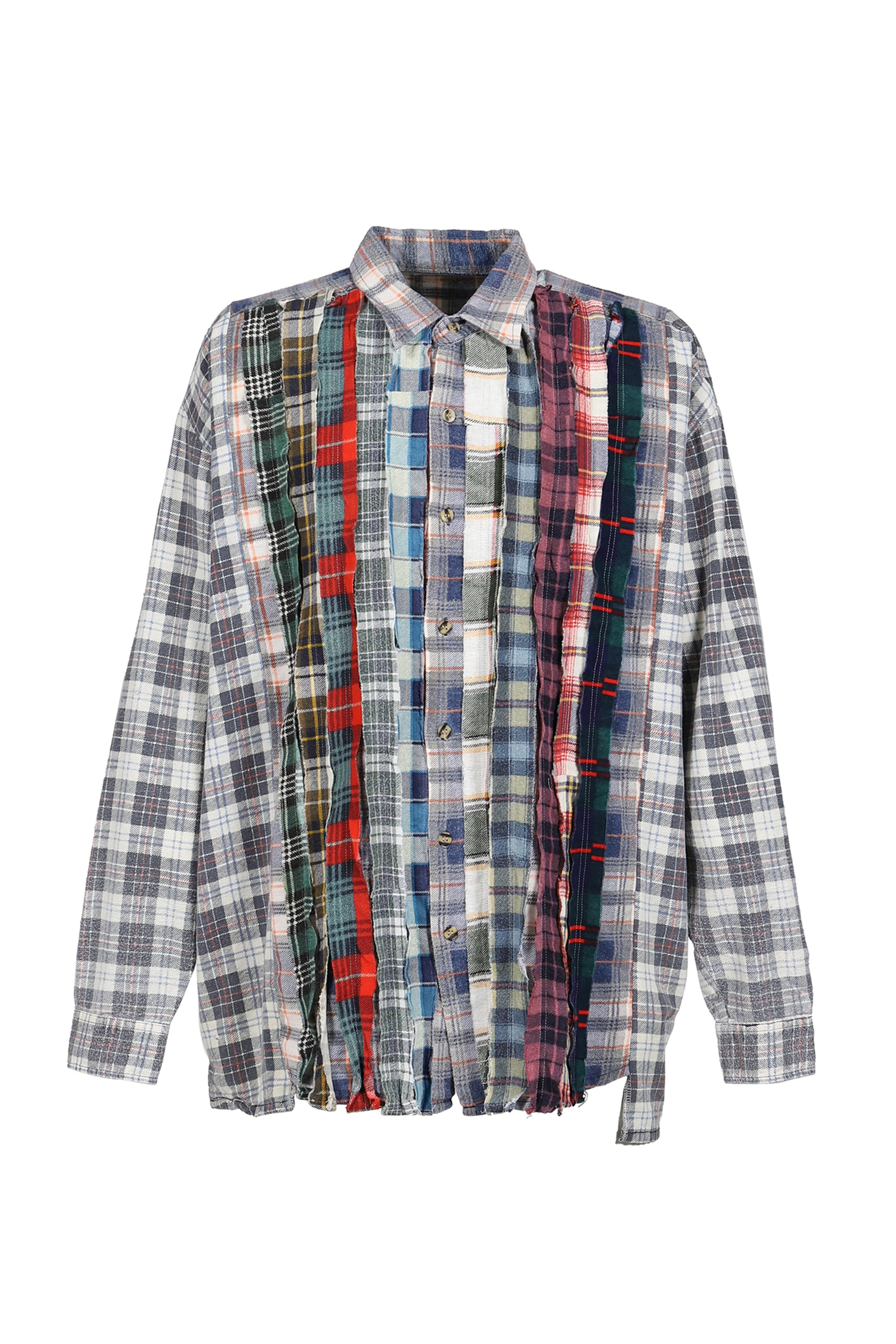 FLANNEL SHIRT -> RIBBON WIDE SHIRT / ASSORTED
