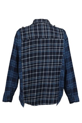 FLANNEL SHIRT -> RIBBON WIDE SHIRT / ASSORT