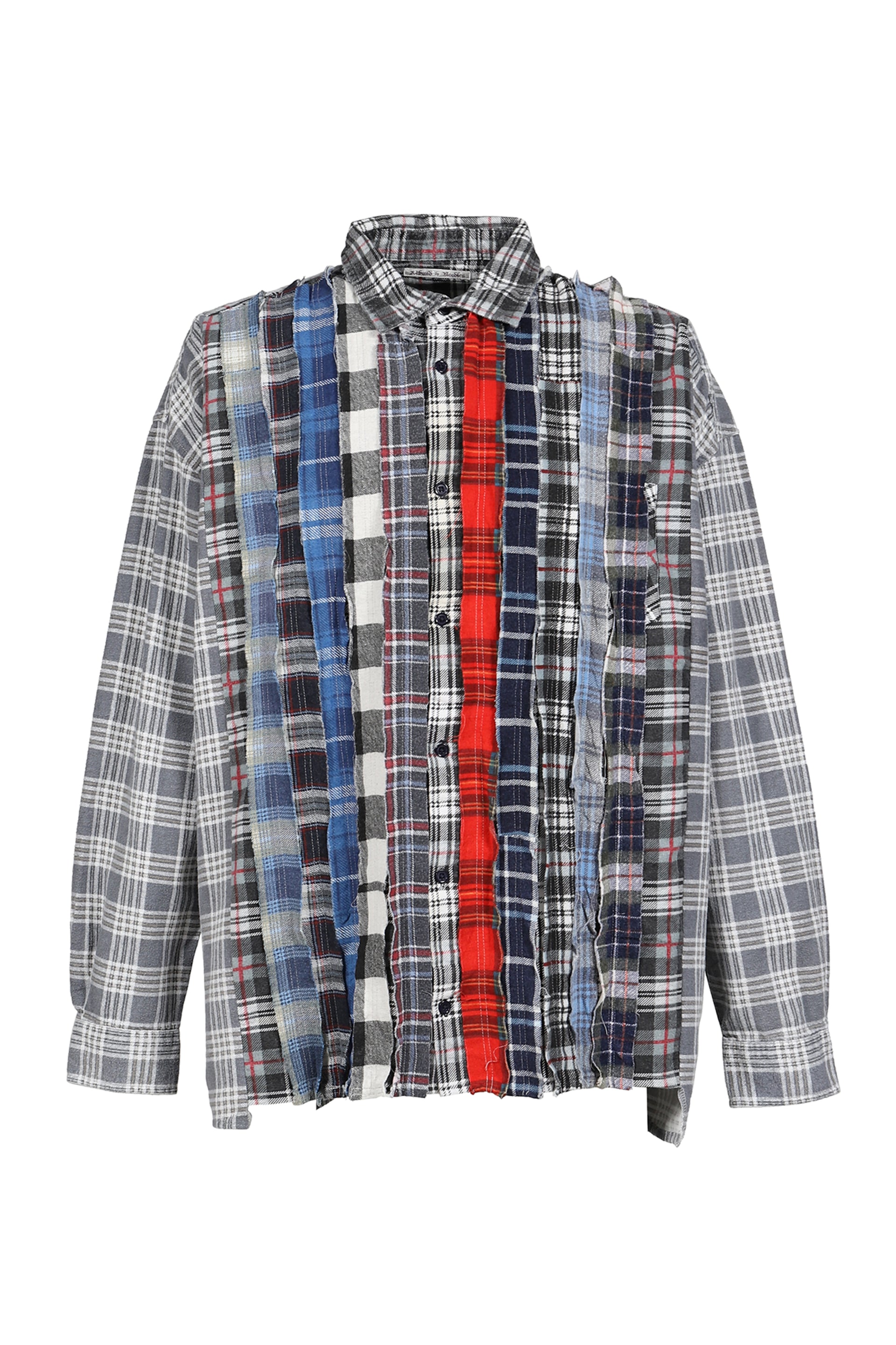 FLANNEL SHIRT -> RIBBON WIDE SHIRT / ASSORTED