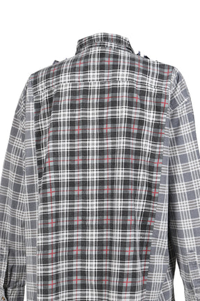 FLANNEL SHIRT -> RIBBON WIDE SHIRT / ASSORTED