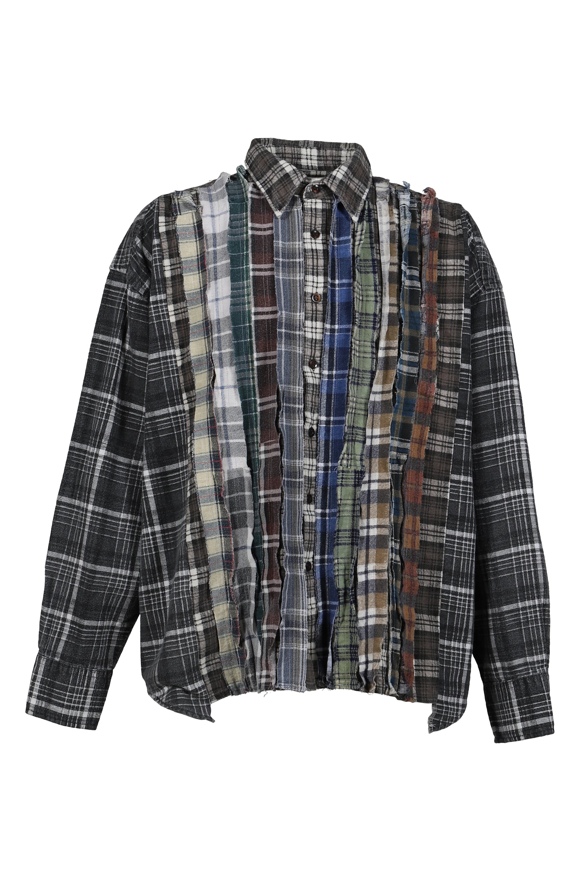 FLANNEL SHIRT -> RIBBON WIDE SHIRT / ASSORT