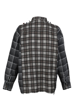 FLANNEL SHIRT -> RIBBON WIDE SHIRT / ASSORT