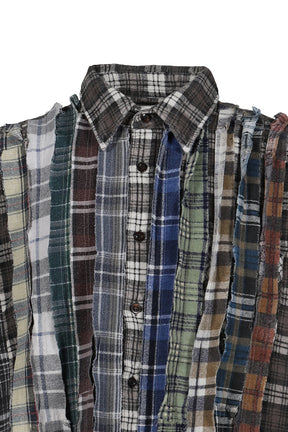 FLANNEL SHIRT -> RIBBON WIDE SHIRT / ASSORT