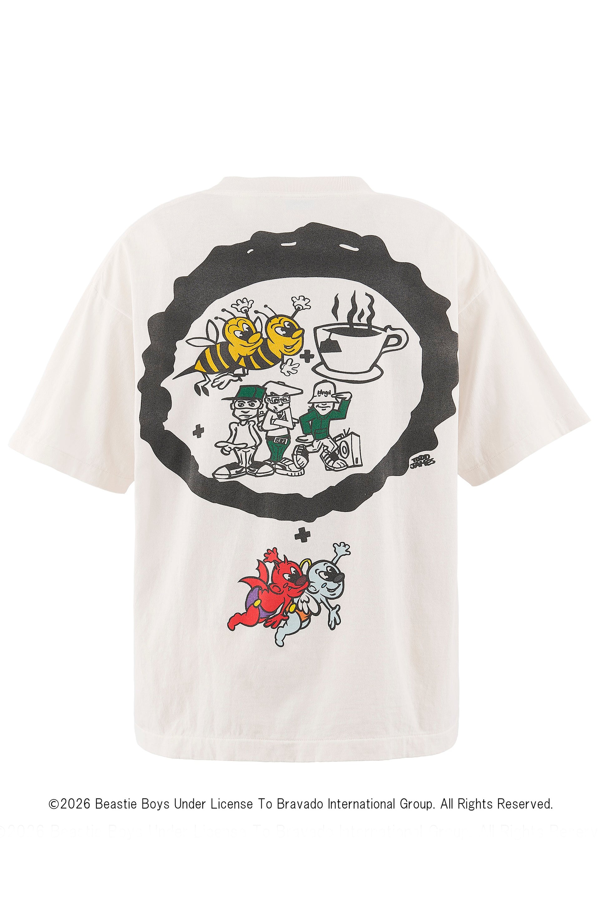 BTB_SS T-SHIRT/BEASTIEBOYS / WHT