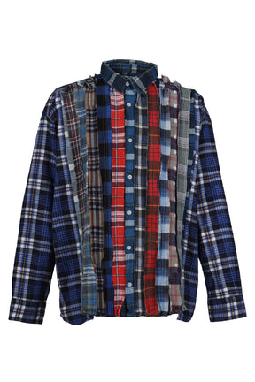 FLANNEL SHIRT -> RIBBON WIDE SHIRT / ASSORT